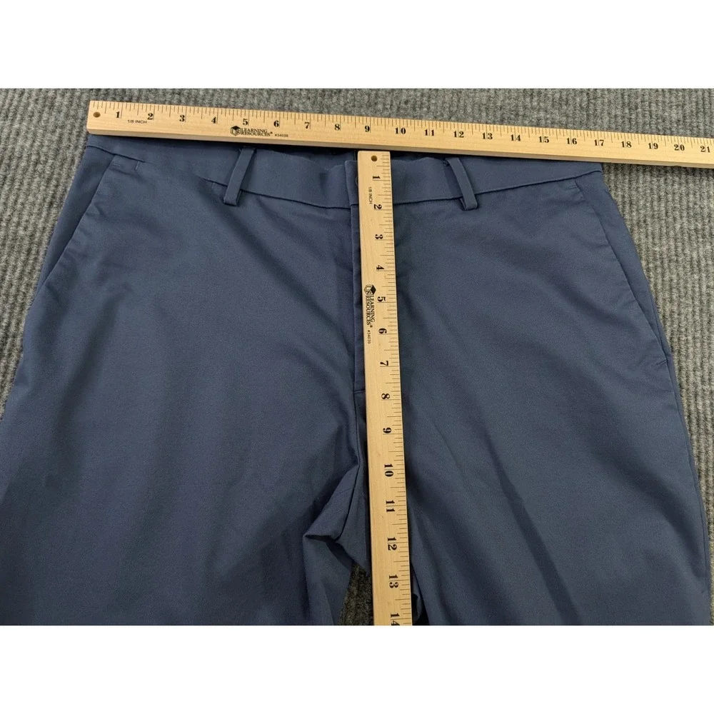 Banana Republic Chino Pants Mens 33x30‎ Blue Straight Slim Stretch Office Casual